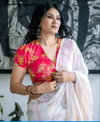 VK 4237 Soft Linen Printed Designer Sarees Wholesale Shop In Surat